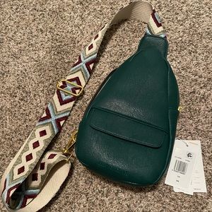 Turquoise urban original crossbody new with tags! OPEN TO PRICE